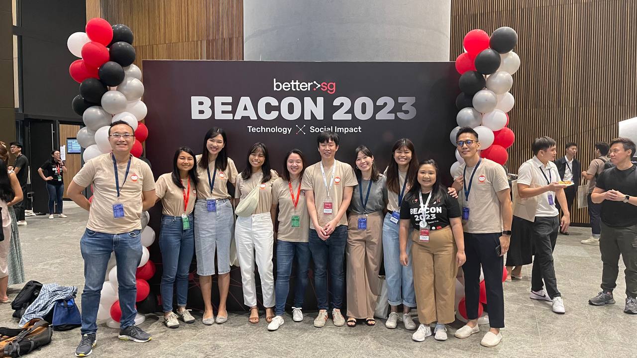 Team at better.sg's BEACON event in 2023